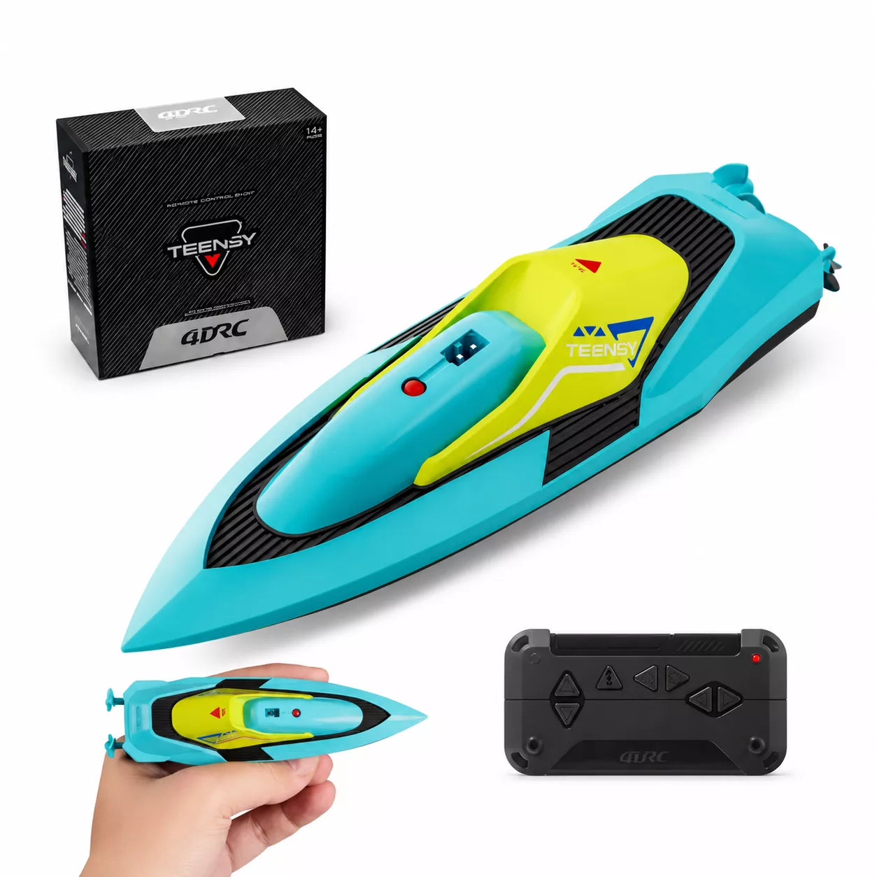 4DRC Teensy V Mini RC Boat | 10cm World’s Smallest Racing Boat - Image 4