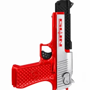 Smoke Effect Gun With Light and Shoot Sound Toy, Realistic, Battery Operated, Safe & Durable, for Age 6+ Years, 22.5 x 13 x 3.5 cm (Colour As per Availability)