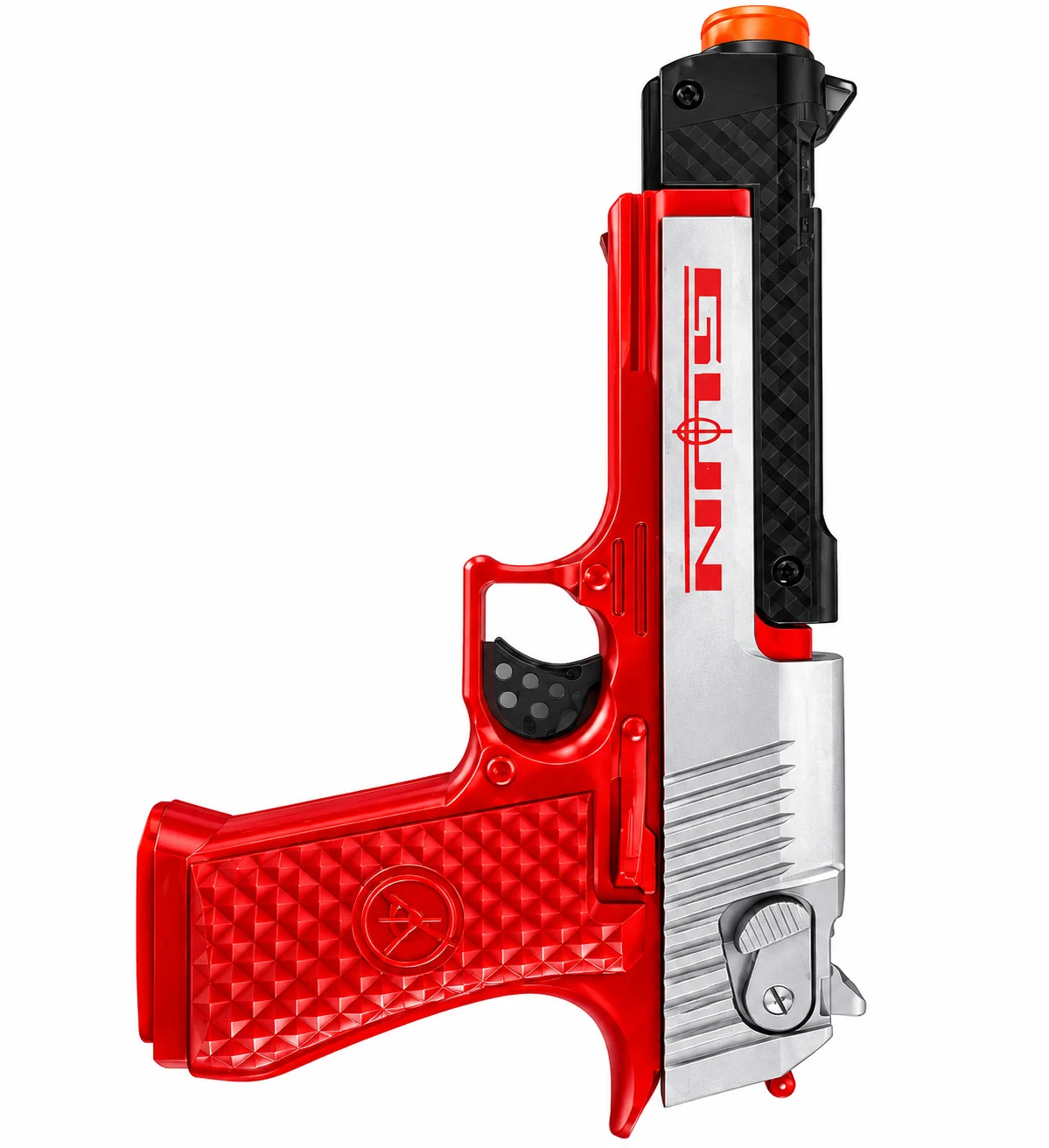 Smoke Effect Gun With Light and Shoot Sound Toy, Realistic, Battery Operated, Safe & Durable, for Age 6+ Years, 22.5 x 13 x 3.5 cm (Colour As per Availability)