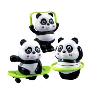 Panda Toy Set Of 3 for Kids – Skateboard, Jump Rope & Hula Hoop