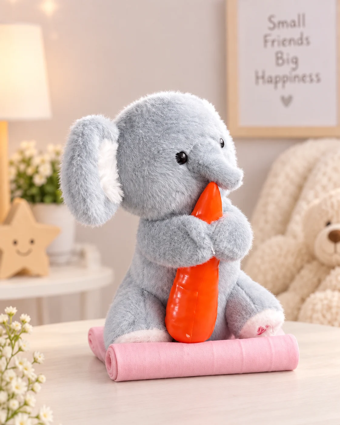 Flappy Elephant Singing & Dancing Plush Toy with Music - Image 4