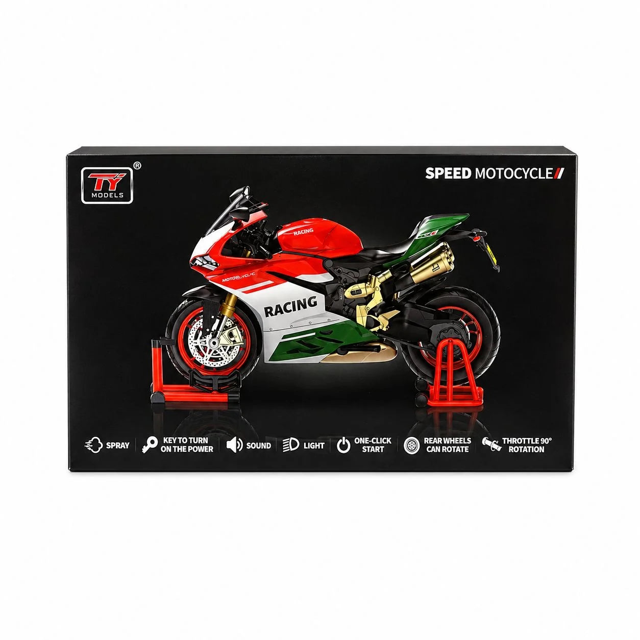 Ducati 1299 Panigale R Die Cast Bike 1:9 - Image 5