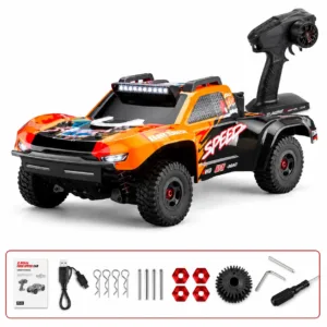 JJRC C8822 1:8 Desert Short Course Truck | 95KM/H Brushless 4WD RC Car with 6S Power & CNC Aluminum Chassis (RTR)