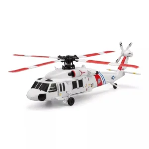 K270 UH-60L Black Hawk Remote-Controlled Helicopter with Optical Flow Positioning, Barometric Altitude Hold L/R Throttle Adjustable, RTF Remote Control Model Gift for RC Enthusiasts(1Batteries)