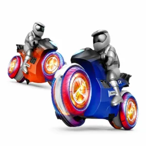 Ulti Fulti Drift RC Bike | Spray Stunt Motorcycle with LED Lights